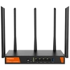 Image de Tenda W30E AX3000 routeur sans fil Gigabit Ethernet Bi-bande (2,4 GHz / 5 GHz) Noir - Neuf