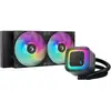 Image de DeepCool LE240 V2 Processeur Refroidisseur de liquide tout-en-un 12 cm Noir - Neuf