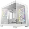Image de Boitier Mini Tour Micro ATX DeepCool CG330 3F RGB avec panneaux vitrés (Blanc) #1POURCENT