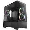 Image de Boîtier PC DEEPCOOL CG380U 3F Tower Noir verre trempé micro ATX RGB 2x120 mm latéraux 1x120 mm arrière - Neuf
