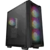 Image de Boitier Moyen Tour ATX DeepCool CC560 Mesh V2 RGB avec panneau vitré (Noir) #1POURCENT