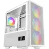 Image de Boitier Moyen Tour E-ATX DeepCool CH560 RGB avec panneau vitré (Blanc) #1POURCENT