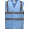 Image de Gilet de travail Retro bleu ciel L