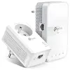 Image de TP-Link CPL WiFi AC 1200 Mbps + CPL 1000 Mbps avec Port Ethernet Gigabit et Prise Intégrée, Boitier WiFi Kit de 2 - Solution idéale pour profiter du service Multi-TV à la maison TL-WPA7617(FR) en occasion ou reconditionné