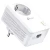Image de Adaptateur Powerline TP-LINK TL-PA7017P prise intégrée 1x Ethernet Blanc - Neuf