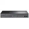 Image de TP-Link Omada TL-SG2210MP Géré L2/L2+ Gigabit Ethernet (10/100/1000) Connexion Ethernet, supportant l'alimentation via ce port (PoE) 1U Noir - Neuf