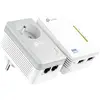 Image de TP-Link TL-WPA4225 KIT, 500 Mbps, IEEE 802.11b, IEEE 802.11g, IEEE 802.11n, IEEE 802.3, IEEE 802.3u, Fast Ethernet, 10,100 Mbps, Wi-Fi 4 (802.11n), 802.11b, 802.11g, Wi-Fi 4 (802.11n)