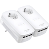 Image de TP-LINK Adaptateur CPL AV1200 Gigabit KIT avec prise frontale et 3 ports LAN (TL-PA8030P KIT)
