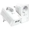 Image de TPLINK AV1000 2-Port Gigabit Passthrough Powerline Starter Kit - Neuf