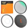Image de Filtre de diffusion K&F Concept Nano-X MRC Black Mist 1/4 - 77 mm Noir - Neuf