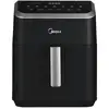 Image de Midea MAD55000ADK Unique 5,2 L 1600 W Friteuse d'air chaud Noir, Gris - Neuf