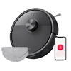 Image de Roborock Q7 M5 Set Aspirateur Robot Laveur 10 000 Pa, Double Conception Anti-enchevêtrement, Durée De Nettoyage Prolongée, Navigation Avec Lidar Précis, App, Set Noir