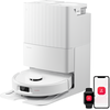 Image de Roborock Qrevo S Pro Robot Aspirateur Laveur, 18 500 Pa, 75 °c Autonettoyant À Haute Température, 45 °c Séchage À L’air Chaud Blanc