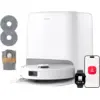 Image de Roborock Qrevo 2 Pro Set - Robot Aspirateur Laveur, Aspiration Hyperforce 25 000 Pa, Double Brosse Anti-emmêlement, Retrait Automatique Des Serpillières Sur Tapis, Station Multifonction Autonettoyante