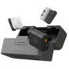 Image de Microphone sans fil DJI Mic Mini 2S 2 émetteurs, récepteur, réduction du bruit IA, enregistrement interne, gris noir blanc - Neuf
