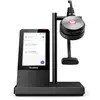 Image de Yealink WH66 Mono Teams Systèmes de conférences audio personnelle Sans fil Arceau Bureau/Centre d'appels USB Type-A Bluetooth Socle de chargement Noir - Neuf