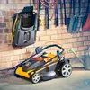 Image de Tondeuse à gazon sans fil Lawnmaster 48 V Max, 2 batteries 24 V 4,0 Ah, largeur de coupe 41 cm, capacité de mulching de 450 m², bac de ramassage de 42 L, hauteur de coupe réglable sur 6 niveaux de 22 à 72 mm CLMF4841E