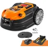 Image de LawnMaster OcuMow®18 Tondeuse Robotique sans Fil pour Jardins Jusqu’à 800 m², Navigation visuelle, évitement Automatique des Obstacles, Station de Charge Automatique, Zones interdites virtuelles en occasion ou reconditionné