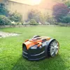 Image de Lawnmaster OcuMow? Robot tondeuse sans fil 80 ©O Robot tondeuse avec batterie 2 Ah Modèle compact Modèle d'entrée de gamme sans câble périphérique