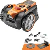 Image de Lawnmaster   Robot Tondeuse Sans Fil Jusqu'à 300 M²   Évitement Intelligent D'Obstacles   Navigation Optique   Charge Automatique   Zones Interdites   Amb16p2