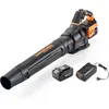 Image de Lawnmaster Mx 24v Souffleur De Feuilles Sans Fil Avec Turbine Axiale Souffleur De Jardin Puissant Avec Batterie Lithium-ion Mx 24v Et Chargeur Inclus Garantie 2 Ans