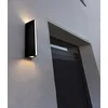 Image de Lampe de façade lampe murale d'extérieur LEO noir Lutec 5192701330