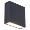 Image de LUTEC Gemini LED Applique murale extérieure 3000 K 9,2W IP54 Noir mat