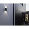 Image de Applique d'extérieur noire réglable encastrée LED 10W GEMINI Lutec