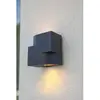 Image de Applique d'extérieur MARBO gris-blanc 2xGU10x15W en aluminium, dimensions : 14x14x8 cm, IP44, Lutec