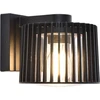 Image de Applique d'extérieur SHYNE noire 1xE27x25W en aluminium, dimensions : 15,3 x 16,1 x 19 cm, IP54, Lutec