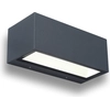 Image de Applique extérieure LED LUTEC 1 flamme fonte d'aluminium
