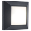 Image de Lutec Helena Applique Murale Extérieure Led En Fonte D'Aluminium Anthracite 10,1x10,1x3,15 Cm 6402101118