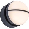 Image de LUTEC Eklips LED Applique murale double 3000 K 13W IP54 Anthracite