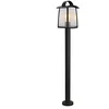 Image de Lanterne d'extérieur pour jardin, poteau KELSEY noir Lutec 7273601012