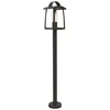Image de Lanterne de jardin extérieure poteau KELSEY noir Lutec 7273605012