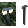Image de Lanterne de jardin extérieure CUBA anthracite Lutec 7193801118