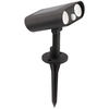Image de Lampe Solaire À Piquer Led 8,2 W Avec Détecteur De Mouvement Lutec Bingo Noire