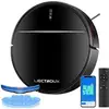 Image de Aspirateur robot LIECTROUX M7S Pro 2-en-1 aspiration 3000 Pa 4400 mAh brosse + serpillères navigation cartographique application WiFi 2,4 GHz Noir - Neuf