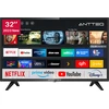 Image de Téléviseur Antteq AV32H3-D1 32 pouces (80 cm) Smart TV avec Netflix, Prime Video, DAZN, Disney+, YouTube, UVM, WiFi, DVB-T2 / S2 / C