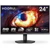 Image de Écran Gamer Koorui G2411P 23,8 IPS Full HD 200Hz HDR400 Adaptive Sync 2xHDMI DP Noir - Neuf
