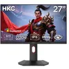 Image de Écran PC HKC G27H2P 27 QHD 200 Hz 1 ms HDR S-IPS Compatible G-Sync Noir et rouge - Neuf