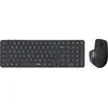 Image de Clavier avec souris Rapoo 9760M Gris AZERTY