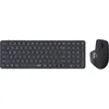 Image de Ensemble Clavier-Souris - RAPOO - 9760M - Sans-fil - Ultra-Slim - Dark Grey - Neuf