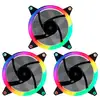 Image de UNYKAch Fan CANDY 30 ARGB Ring Led 120 mm Boitier PC Ventilateur 12 cm Noir 3 pièce(s) - Neuf
