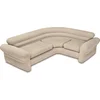 Image de Canapé d'angle gonflable pour quatre personnes 257x203x76 cm beige INTEX 68575