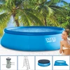 Image de Intex   Piscine Gonflable Easy Set 457 Cm   Hauteur 107 Cm   Capacité 12430l   Montage Rapide En 15 Min   Échelle Et Tapis Inclus