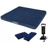 Image de 64765 Dura-beam Matelas Gonflable (l X L X H) 203 X 152 X 25 Cm Bleu A226842 - Intex