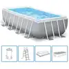 Image de Intex 26792GN INTEX Pool Prism Frame 488x244cm mit Filterpumpe eckig blau