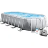 Image de INTEX 26798GN - Prism Frame Piscine ovale (610x305x122cm)
