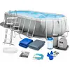 Image de Piscine de jardin tubulaire 610 x 305 cm 6 en 1 INTEX 26798